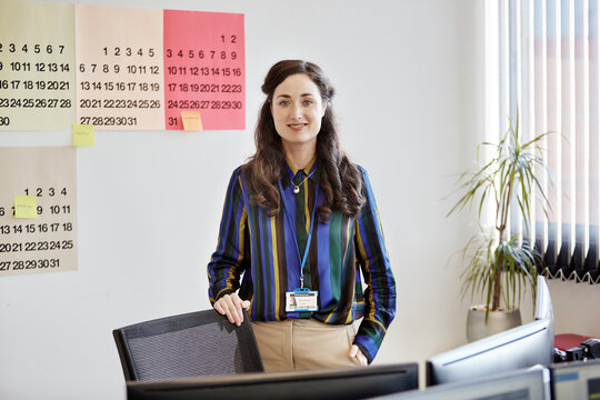 Businesswoman in the office 