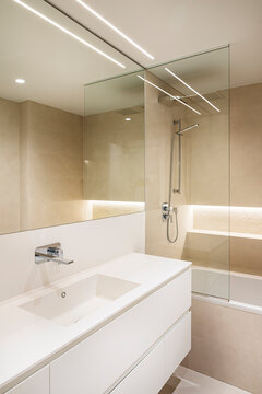 Contemporary bathroom