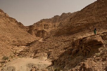 landscape in a deactivated mine