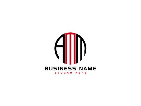 Letter AMM Logo Icon Vector Image Design For All Business