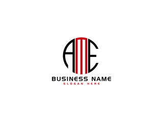 Letter AME Logo Icon Vector Image Design For All Business