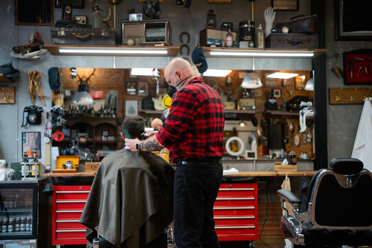 Authentic Small Business, Barbershop. 