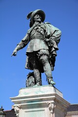 Obraz premium Statue Gustav Adolf in Gothenburg, Sweden