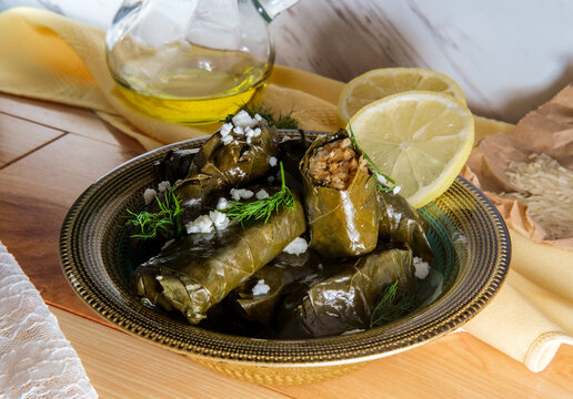 Yaprak Dolma, Stuffed Grape Leaves