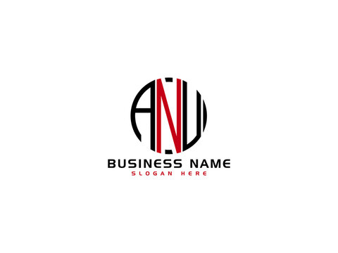 Letter ANU Logo Icon Vector Image Design For All Business