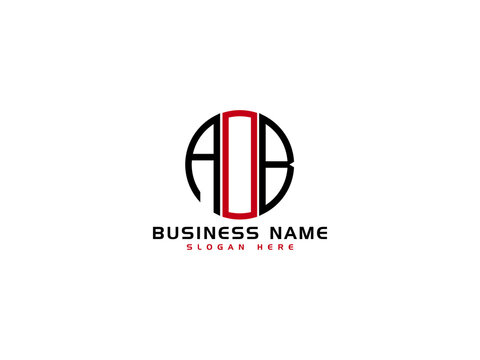Letter AOB Logo Icon Vector Image Design For All Business
