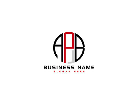 Letter APB Logo Icon Vector Image Design For All Business