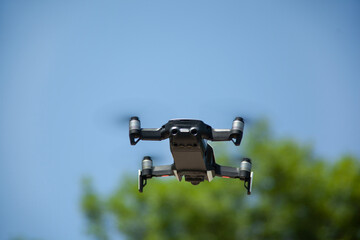 flying drone under the sky © Aghavni