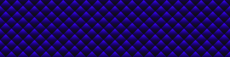 Fototapeta premium Blue squares background. Seamless vector illustration. 