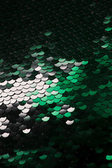multicolored sequins
