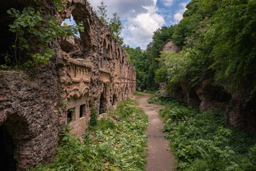 Abandoned Military Tarakaniv Fort (Dubno Fort, New Dubno Fortress) - a defensive structure of 19th century in Tarakaniv, Ukraine.