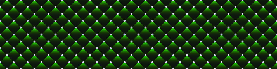 Green luxury background. Seamless vector illustration. 