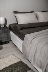 home textile pillows eco cotton bedroom interior