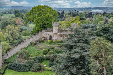 Warwick Castle in England