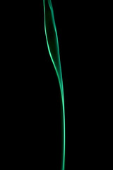 Smoke background for art design or pattern, abstract colored smoke wave, real photo.