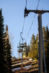 Ski lift chair