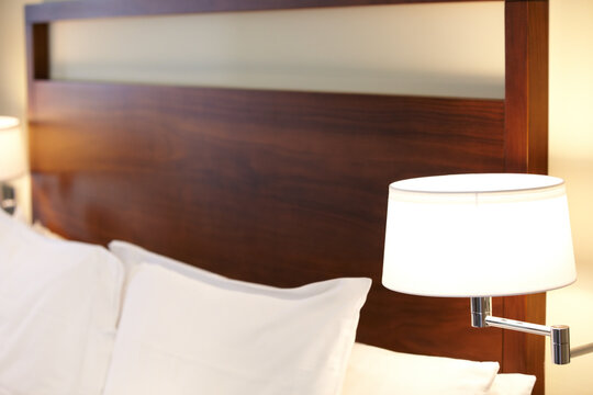 Hotel bed detail