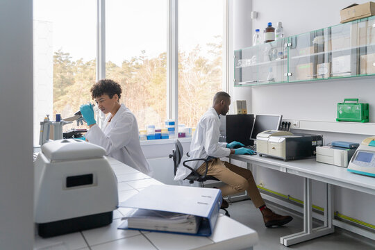 People In Laboratory