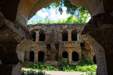Abandoned Military Tarakaniv Fort (Dubno Fort, New Dubno Fortress) - a defensive structure of 19th century in Tarakaniv,  Ukraine.
