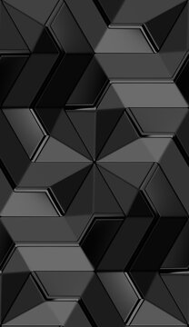Geometric hills. Seamless