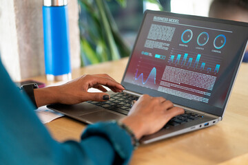 Using Laptop in the Office