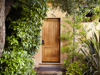 Hotel suite front door