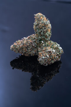 Cannabis Flower Macro - Strain: Apple Fritter