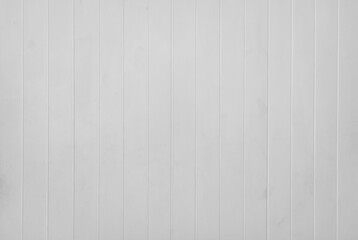 Fototapeta premium White wood plank wall texture. For background, horizontal