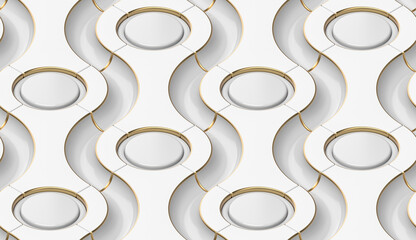 White vertical ways.