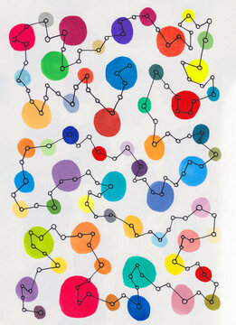 The Chain, a hand drawn doodle