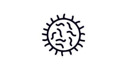 Allergy icon set vector design 