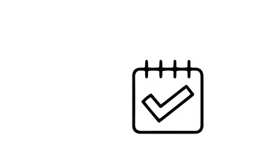 To do list icon set vector design 