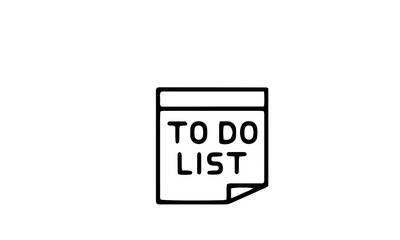 To do list icon set vector design 