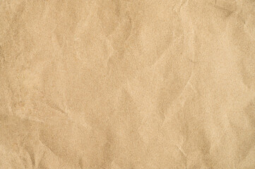 Brown crumple paper background