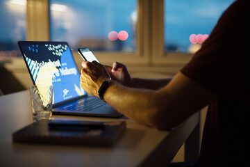 Close Up Message Texting 