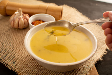 Cassava Broth (Brazilian caldo de mandioquinha)