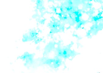 幻想的な水色の水彩テクスチャ背景