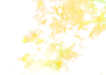 幻想的な黄色いキラキラテクスチャ背景
