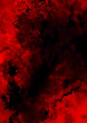 赤と黒の滲むテクスチャ背景