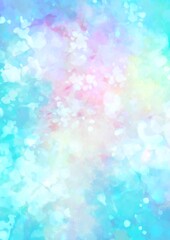 幻想的な夢かわいいキラキラの枠のテクスチャ背景
