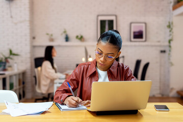 Two colleagues at work