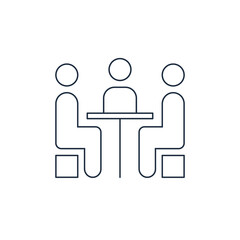 ミーティング　イラスト