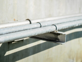 Support of water pipe in power plant.