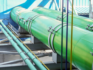 Flow transmitter of Ultrasonic type for monitoring and control flow of steam or water in industry...