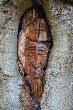 Carved Face