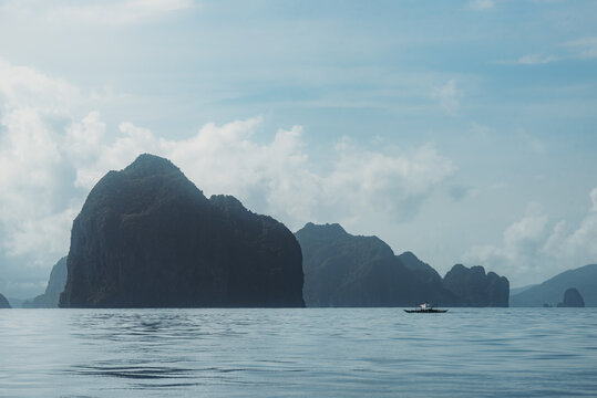 Boat on the Open Water