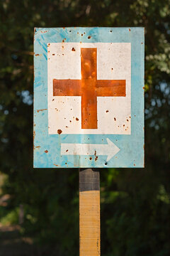 Naklejki Hospital Sign