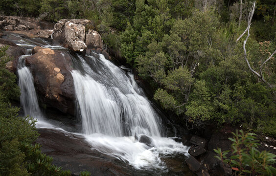 The Beautiful Arve falls in Tasmania.
