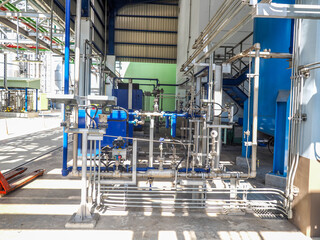 Air compressor systems for supply air to equipment such control valve in power plant.