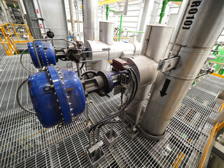 turbine bypass control valve in power plant.
